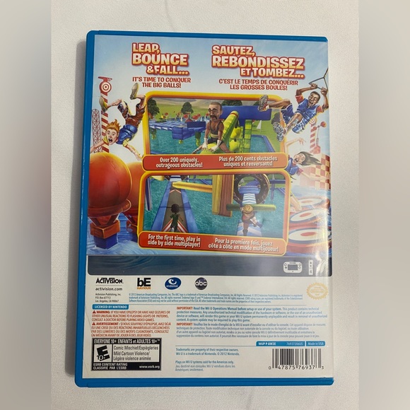 Wii U Nintendo Wipeout 3 game. In case with paper insert. Disc is scratch free. - Picture 3 of 4